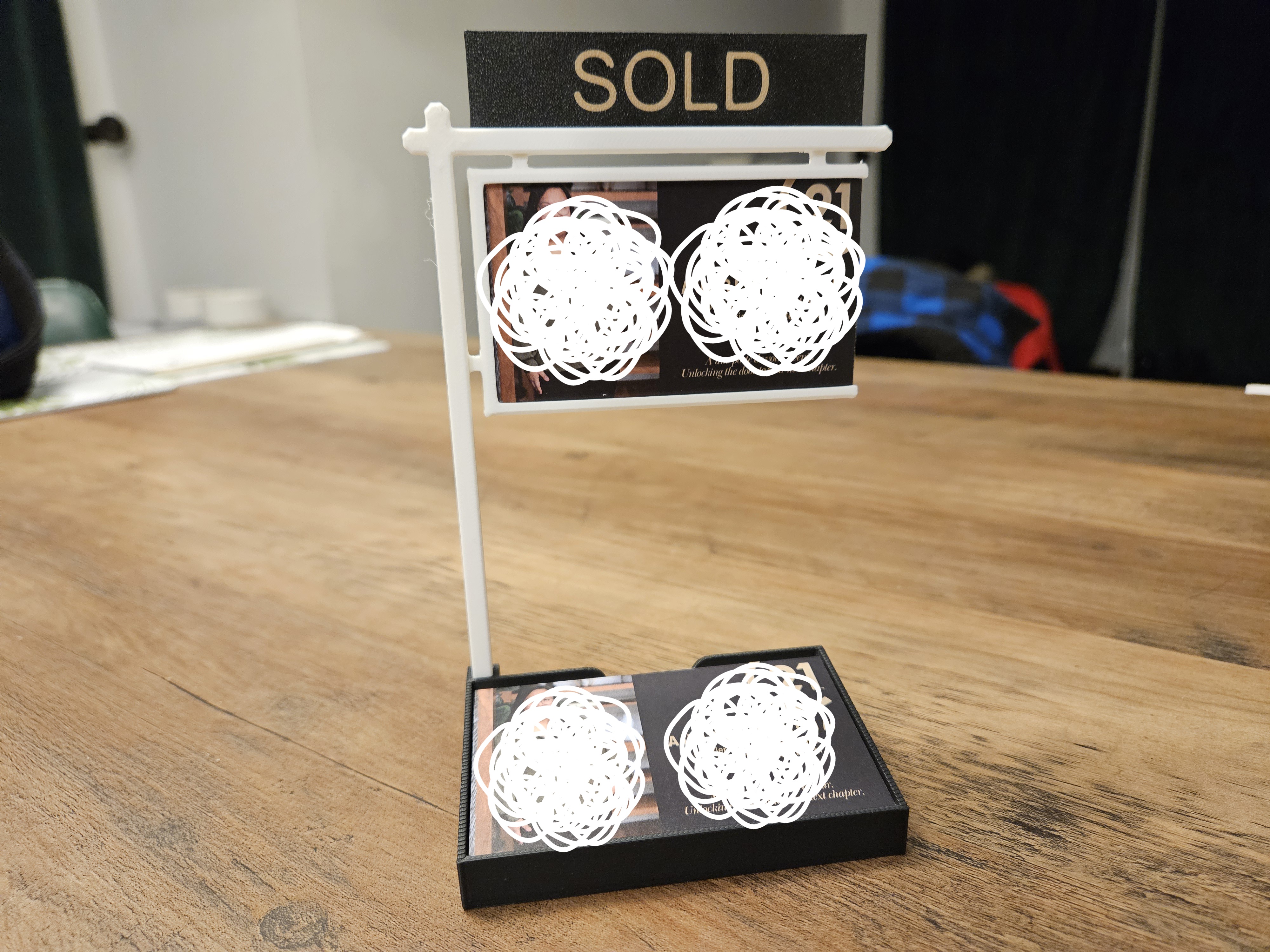Real Estate Sold Sign - Business Cards