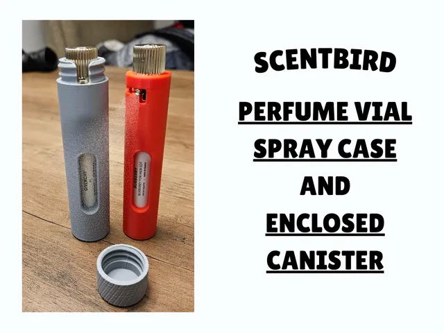 SCENTBIRD perfume vial case