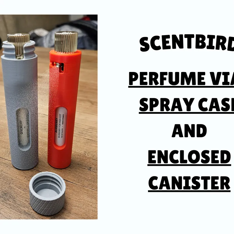 SCENTBIRD perfume vial case by CDoucet Download free STL model Printables