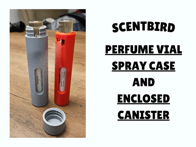 SCENTBIRD perfume vial case