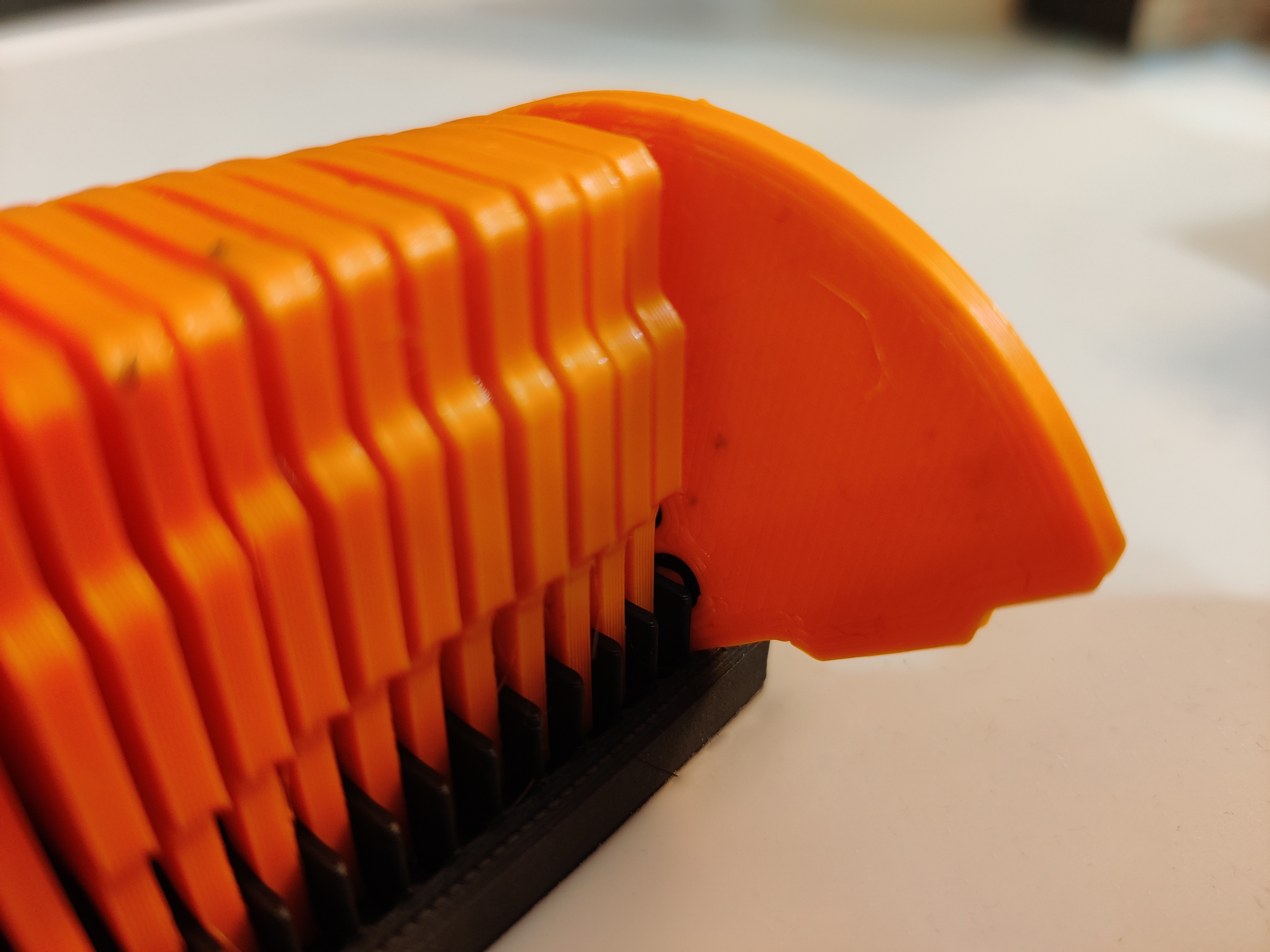 Radius Gauge Chips R130mm with Single Layer Color (no AMS!) by