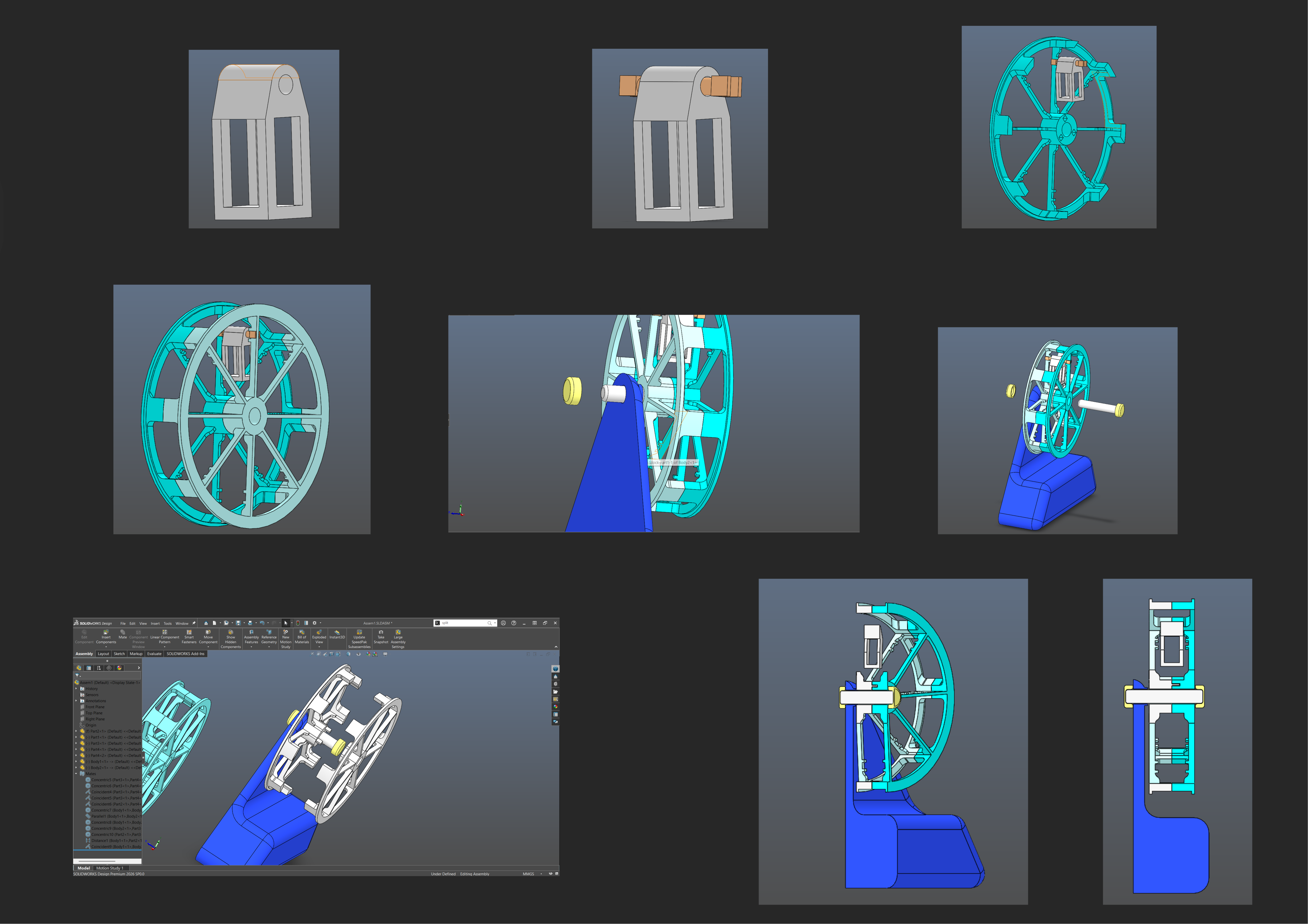Ferris Wheel 3D model