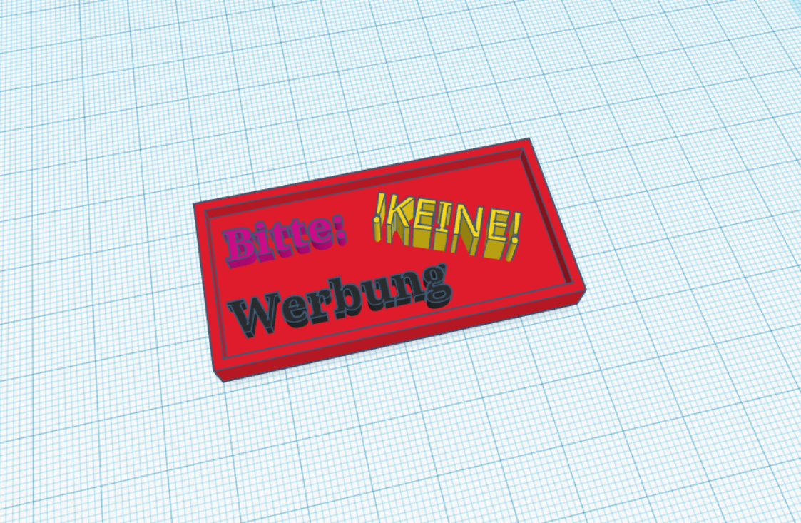 Bitte keine Werbung!