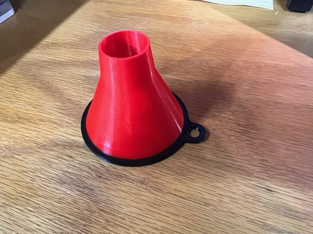 Wide mouth funnel