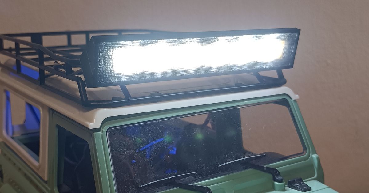 MN D90 roof light von Fojty, Kostenloses STL-Modell herunterladen