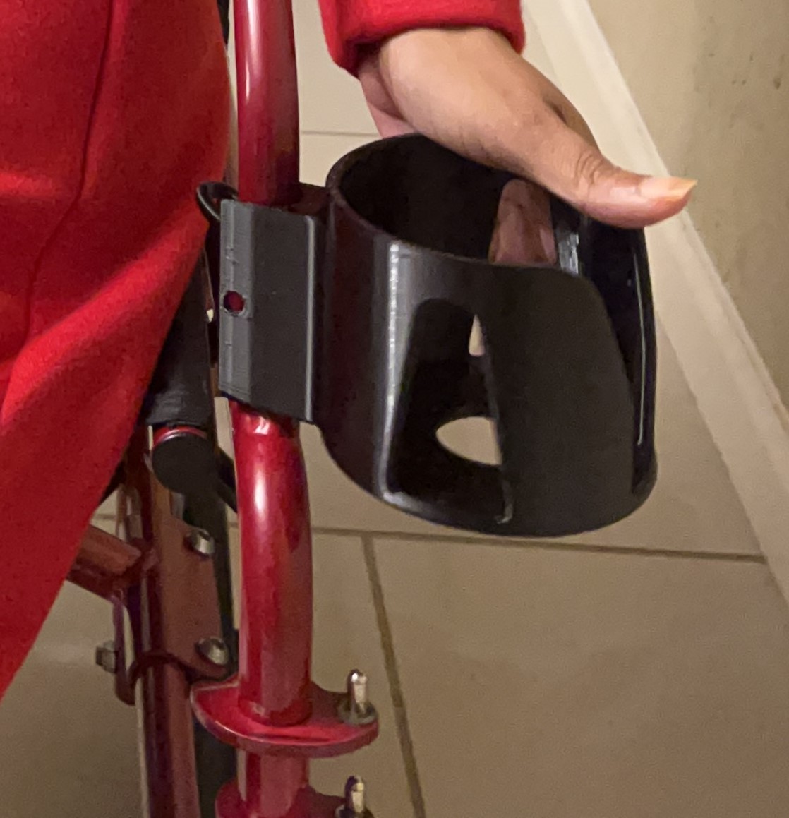 Phone holder and Cup holder for Medline Wheelchairs