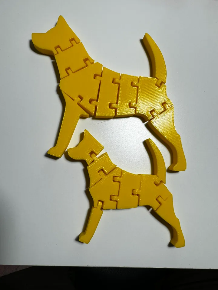 Articulated Dog by Hobson318 | Download free STL model | Printables.com