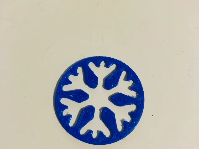 snowflake template