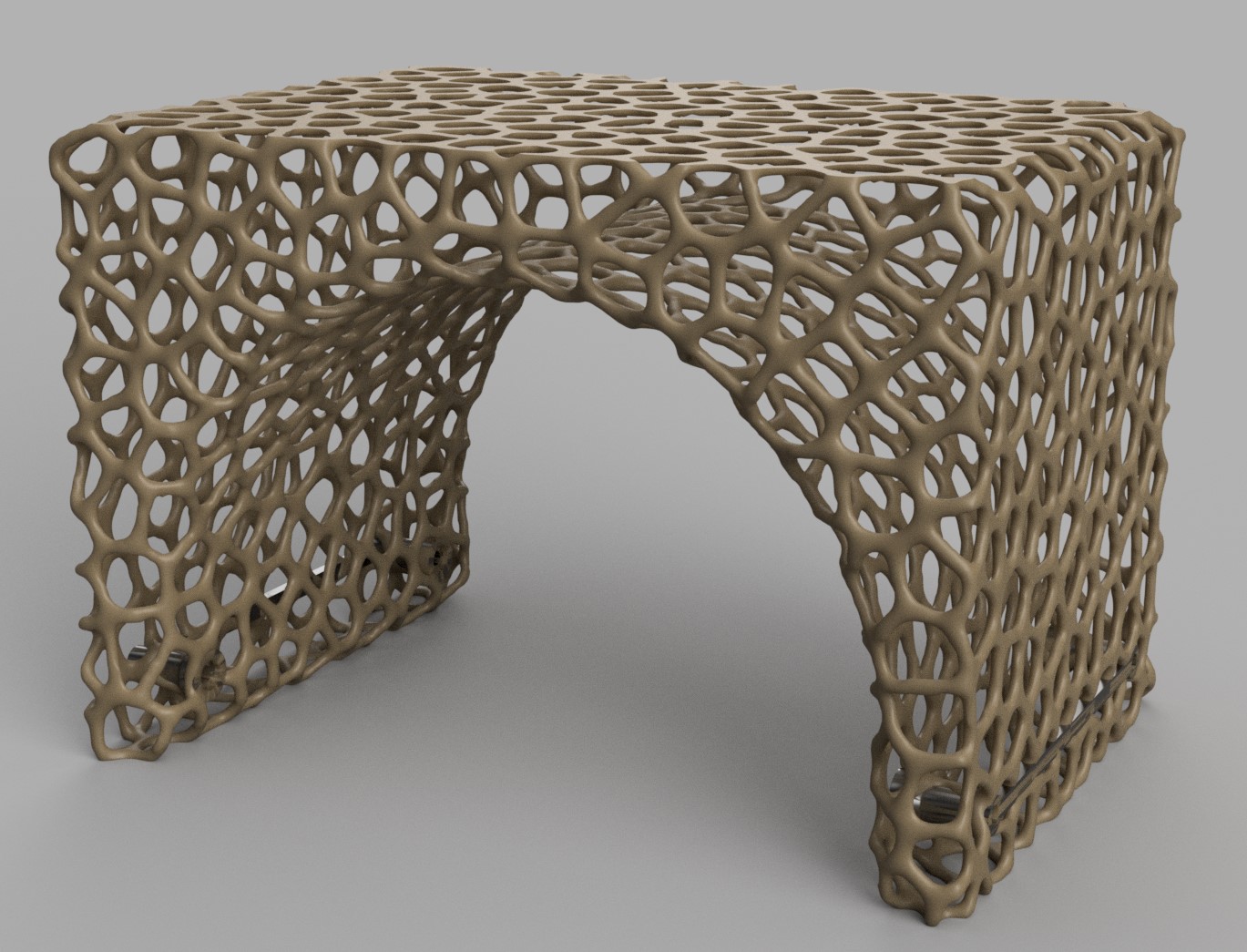 Voronoi shelf Support Arch