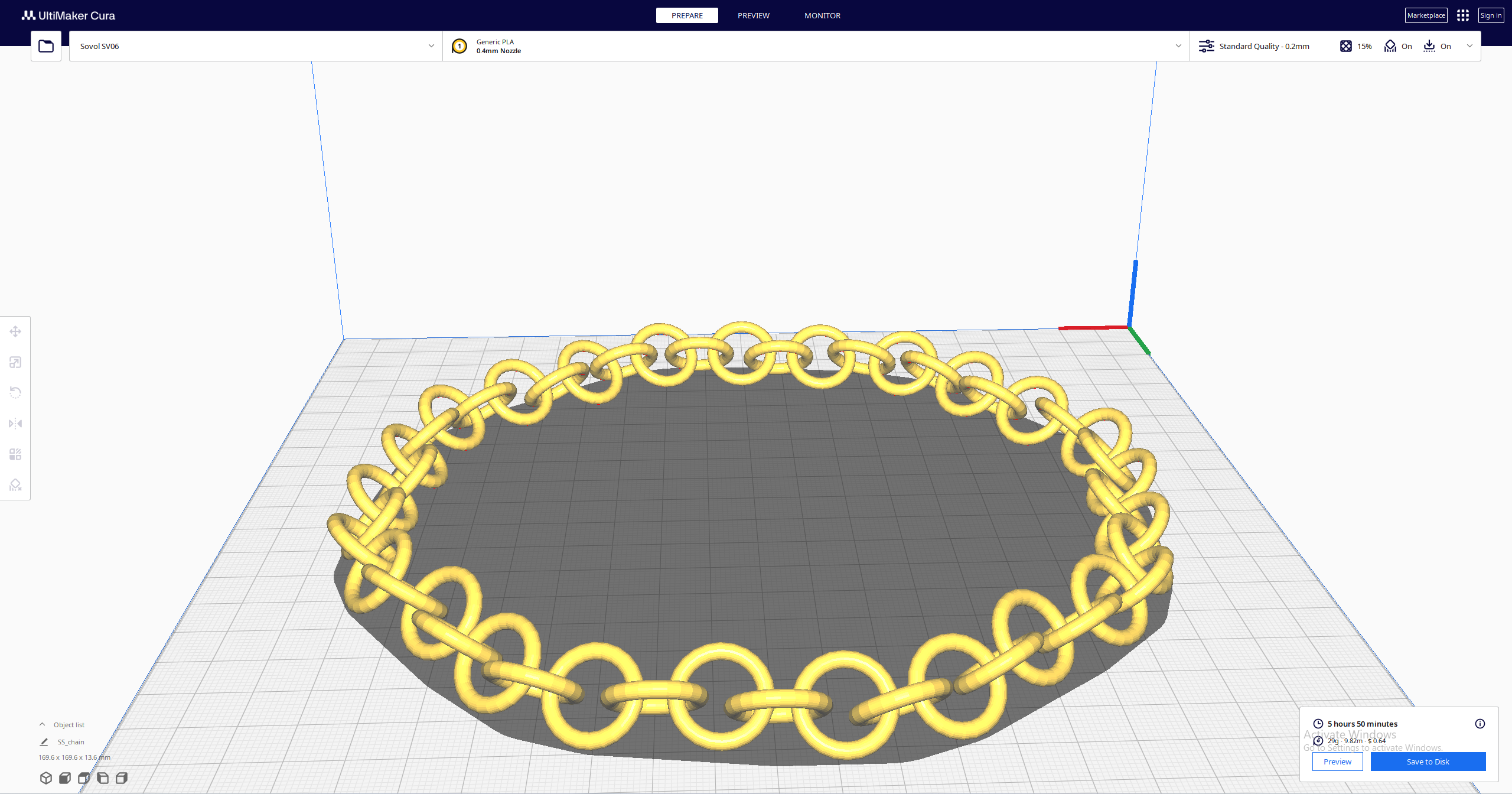 Neck chain tinkercad by prestpropotato download free stl model