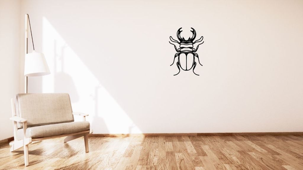 Beetle / Brouk wall decoration