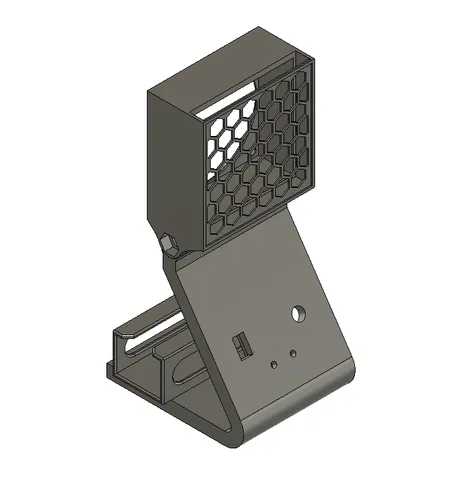 Fume extractor 80 mm fan