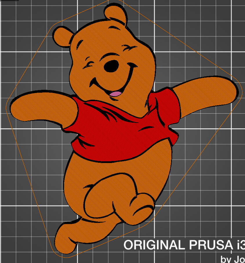 Winnie the Pooh; multi color
