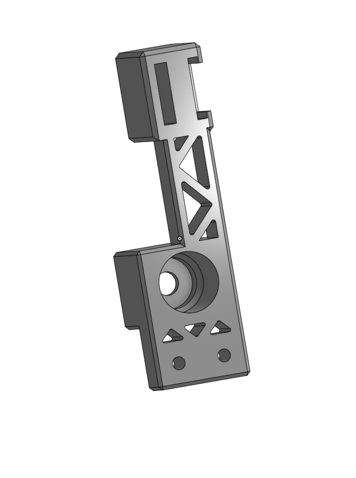 Spool Holder for Kingroon KP3S 3.0 - Low height spool-holder Remix^2 + z-axis stabilizer