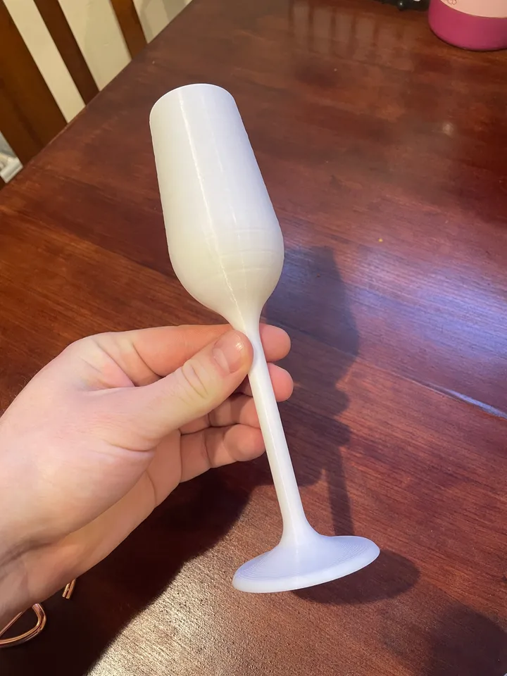 Champagne Glass by CamMan | Download free STL model | Printables.com