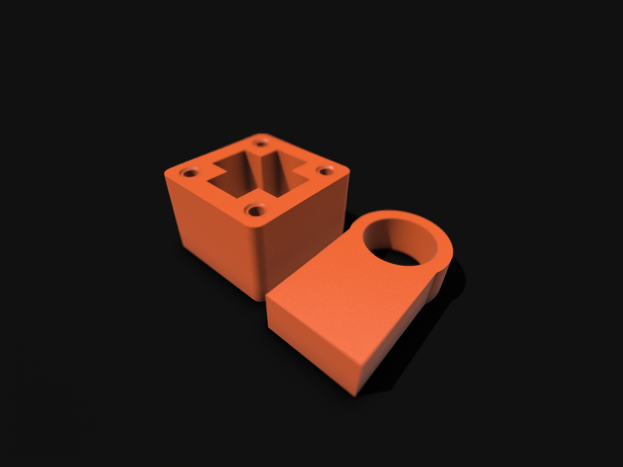Base for Screw Fixing 3D model thumbnail