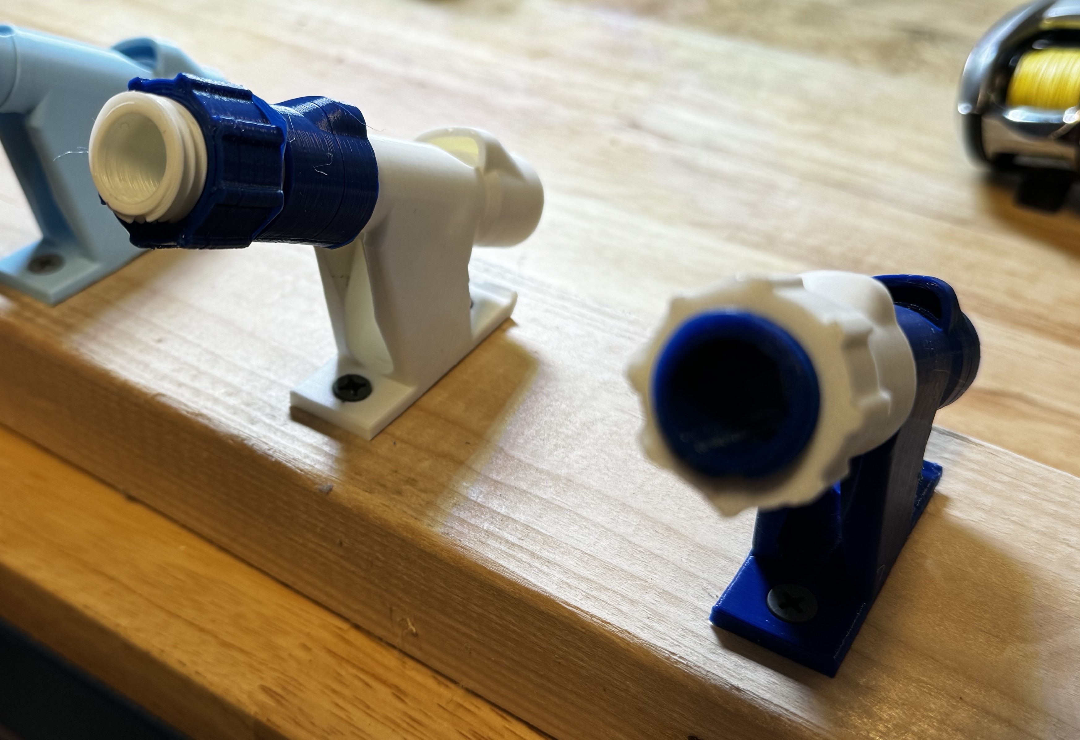 Fishing Reel Wall Mount by b1tshifter Download free STL model