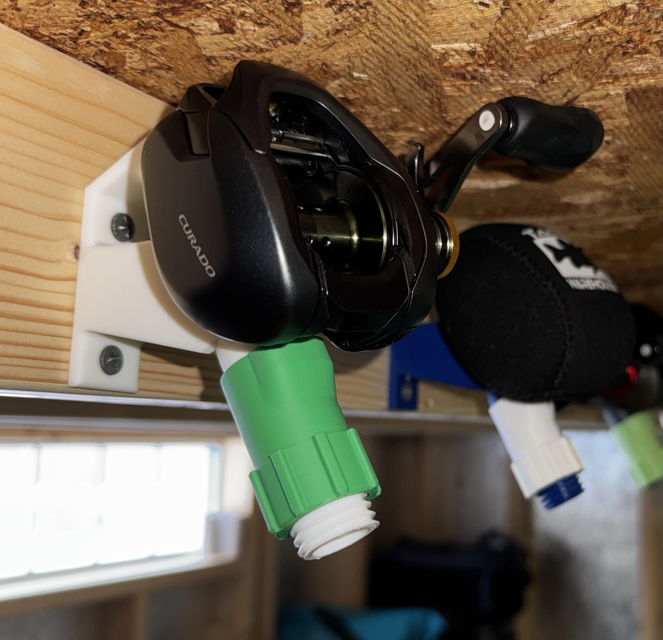 Fishing Reel Wall Mount