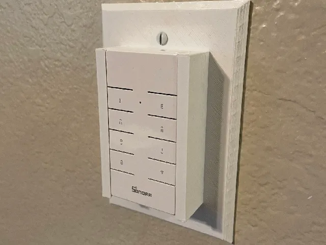 Sonoff iFan03 / iFan04 remote light switch cover mount