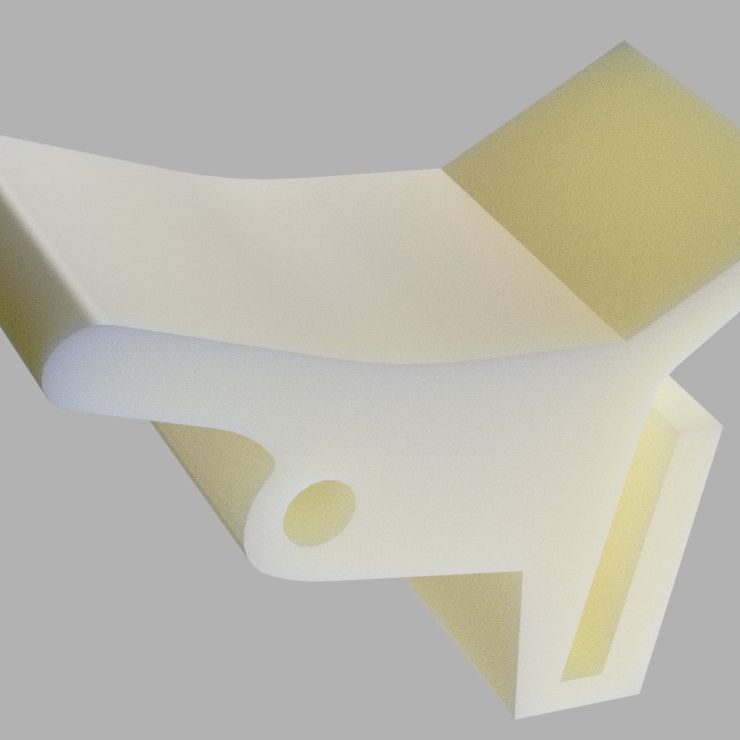 Block Top Hinge for Unibody Riser Frame V2 by PKM | Download free STL ...