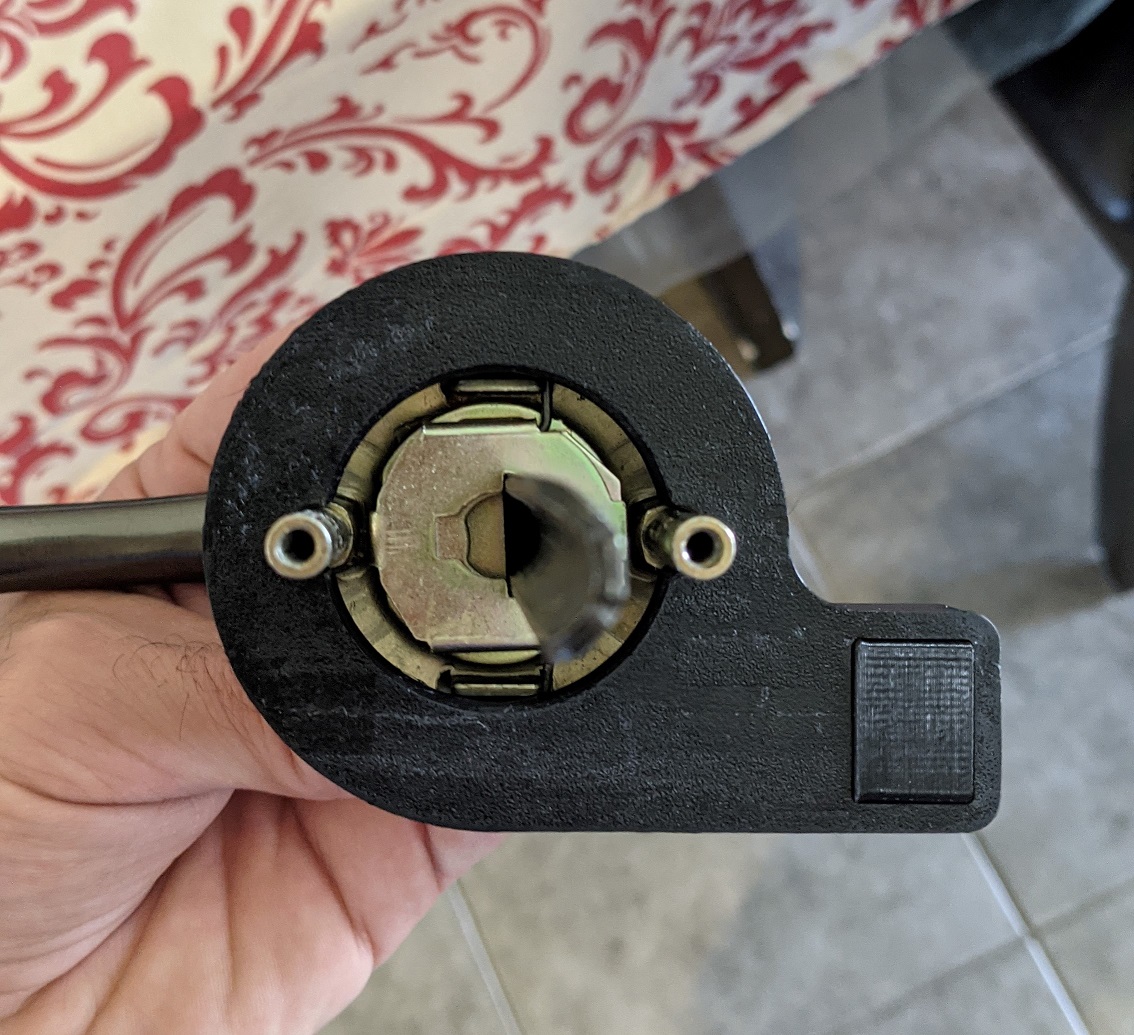 Miniatura 3 do modelo 3D Lever door handle lock