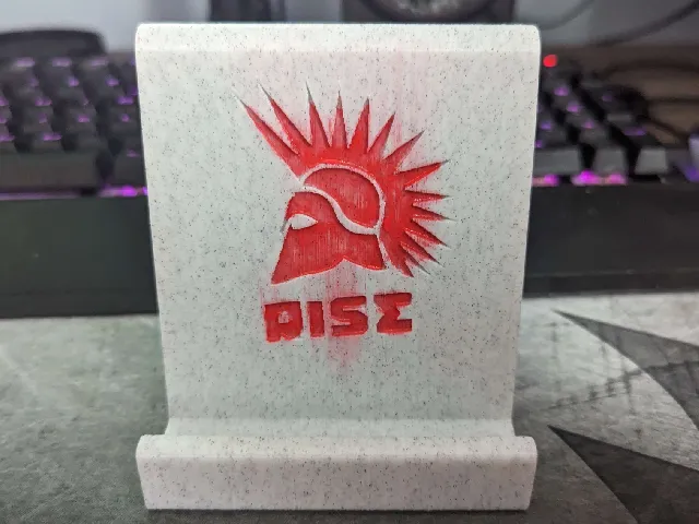 Red Rising Sons of Ares RISE Phone stand