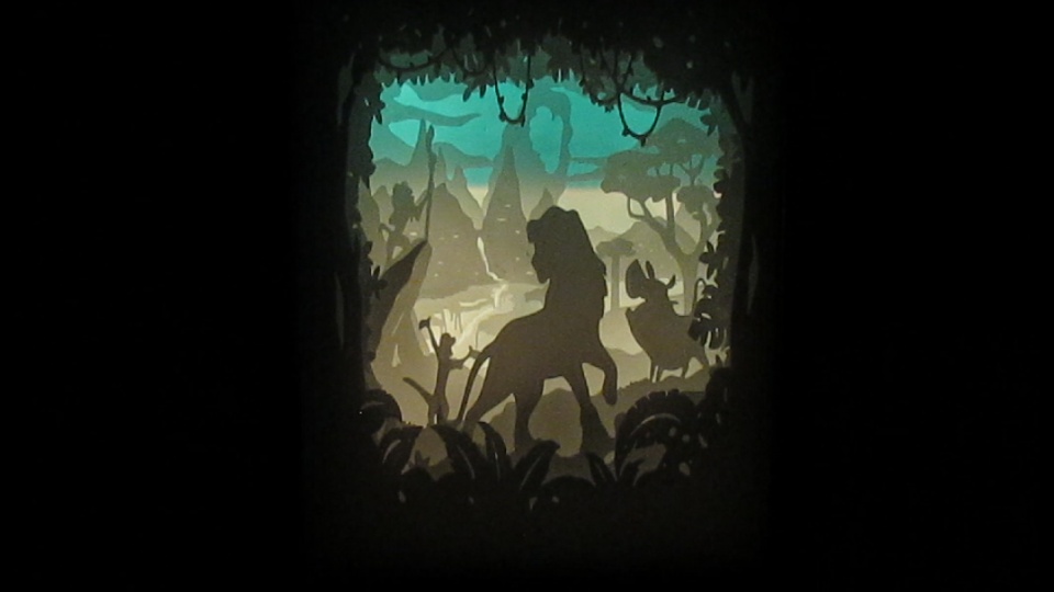 THE LION KING LAMP LIGHTBOX