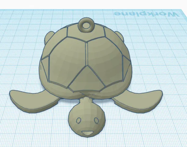 turtle keychain