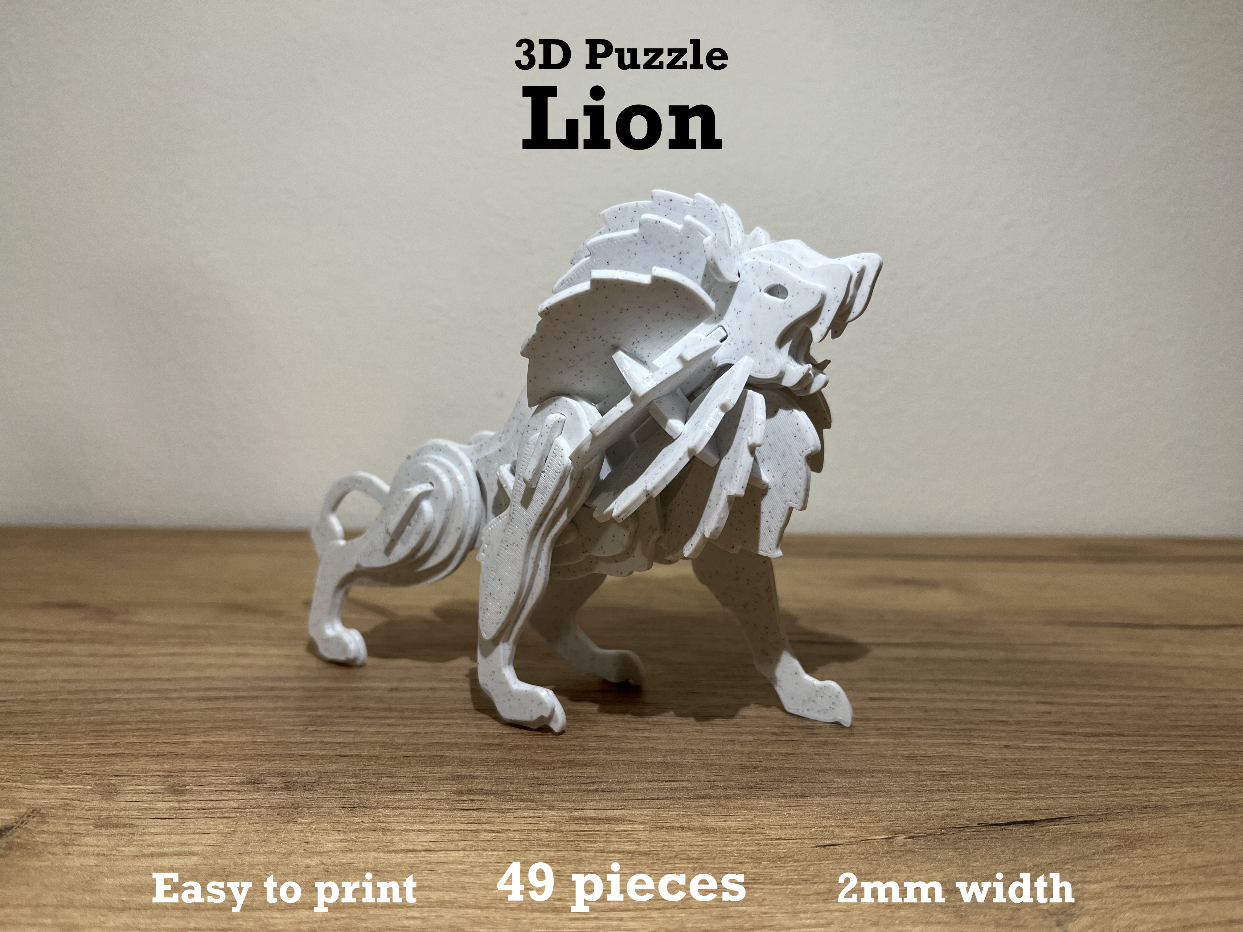 "Lion" 3D Puzzle