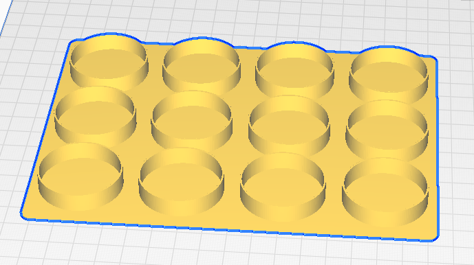Miniatura 2 do modelo 3D Gridfinity 33mm Thread Spool Holder 3x4