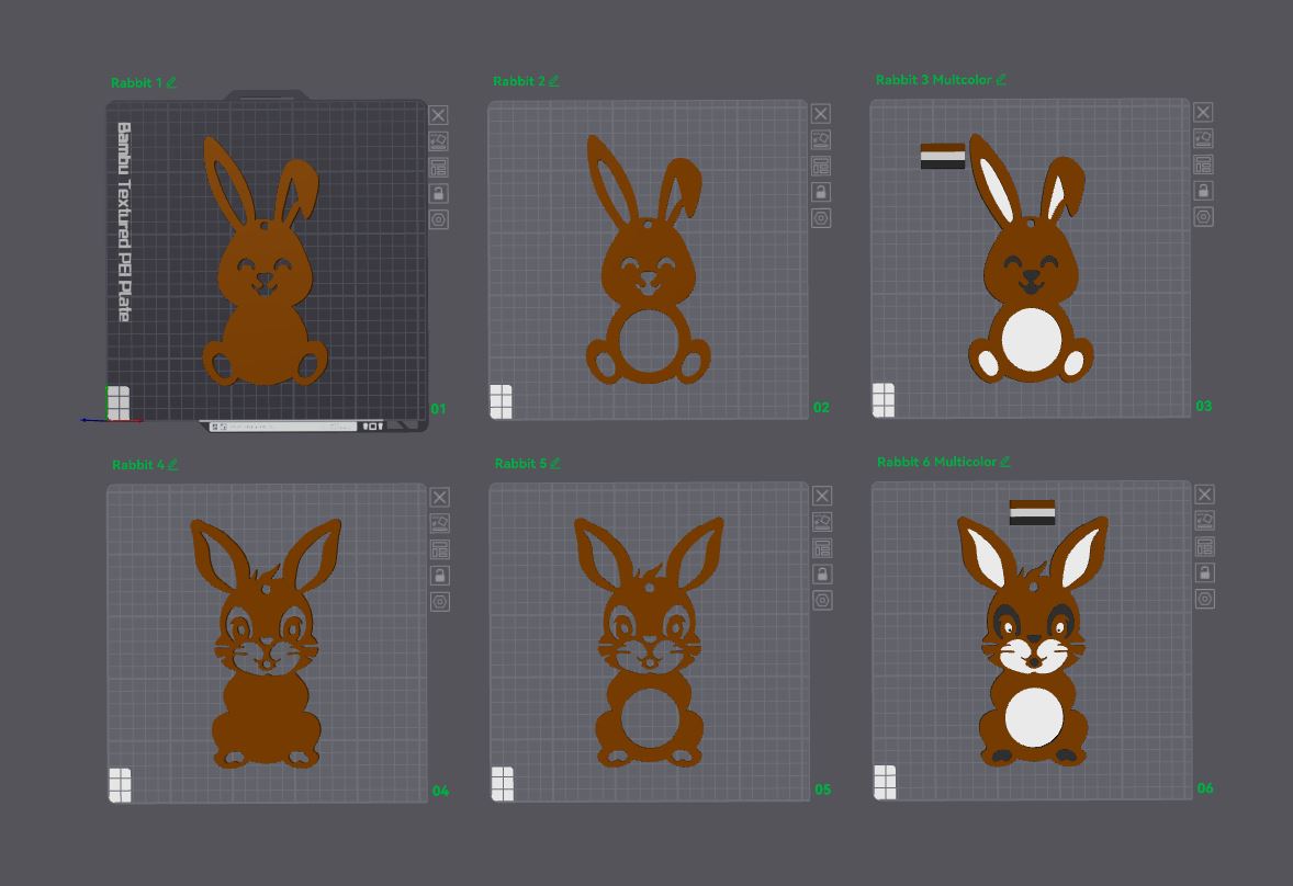 Rabbit / Bunny por Heinzelmaennchen Werkstatt | Descargar modelo STL ...