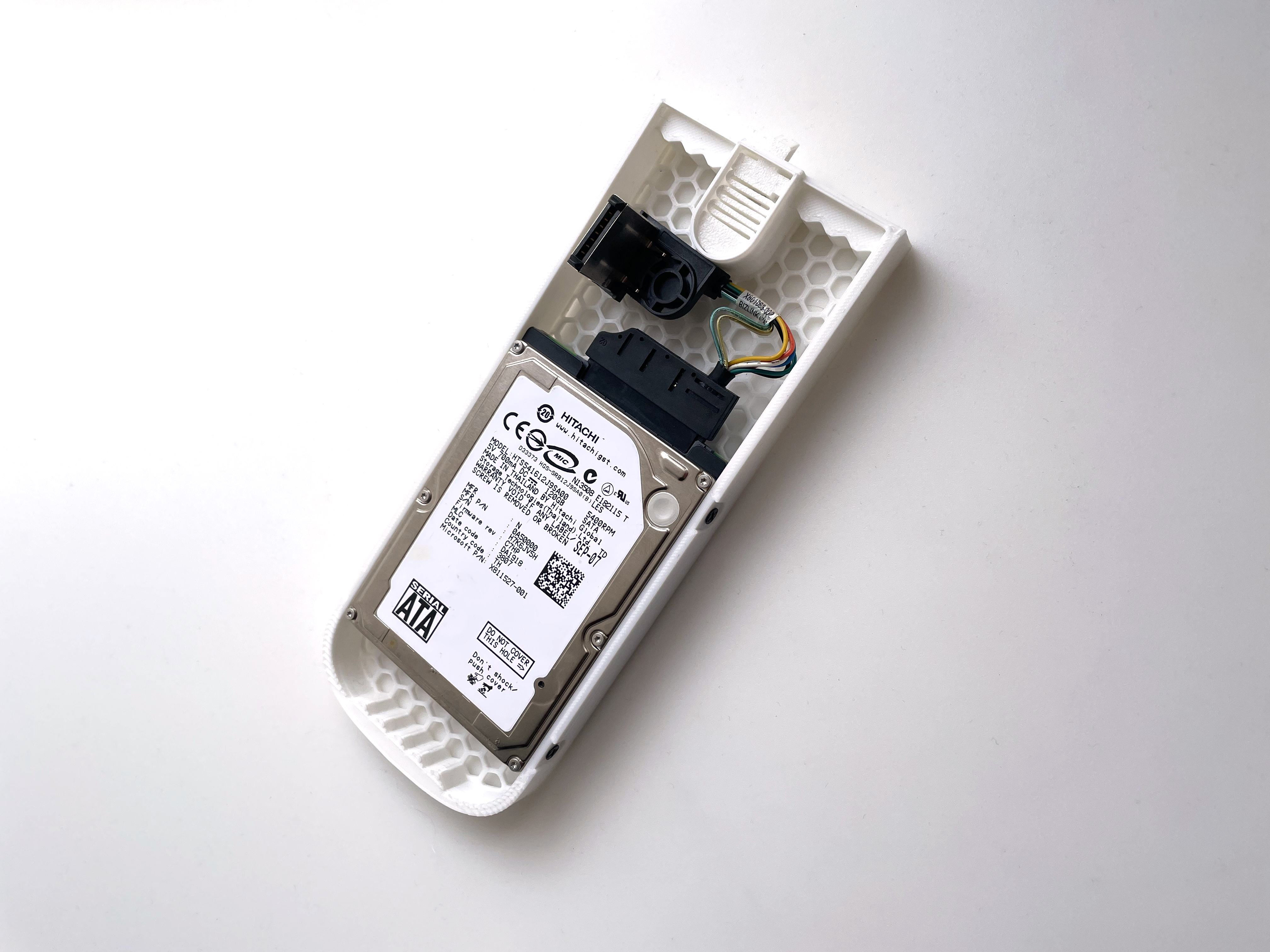 Miniatura 3 do modelo 3D Xbox 360 Phat HDD Replacement Shell