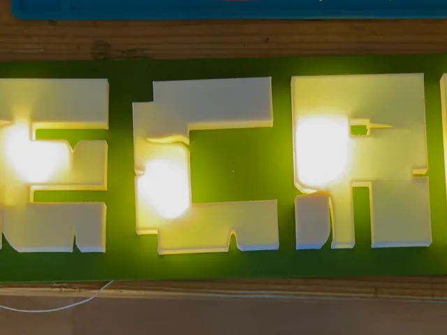 Big Minecraft Logo for e.g. Wall (75 x 10 x 1,5 cm)