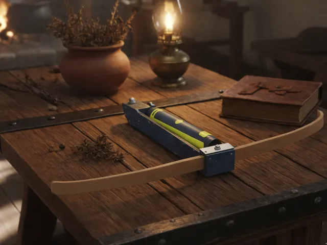 Crossbow shaped one blade holder