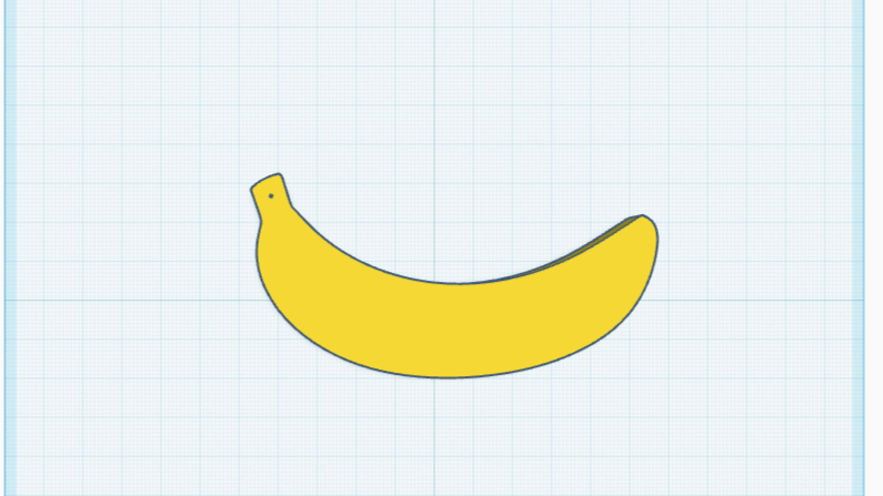 Banana keychain