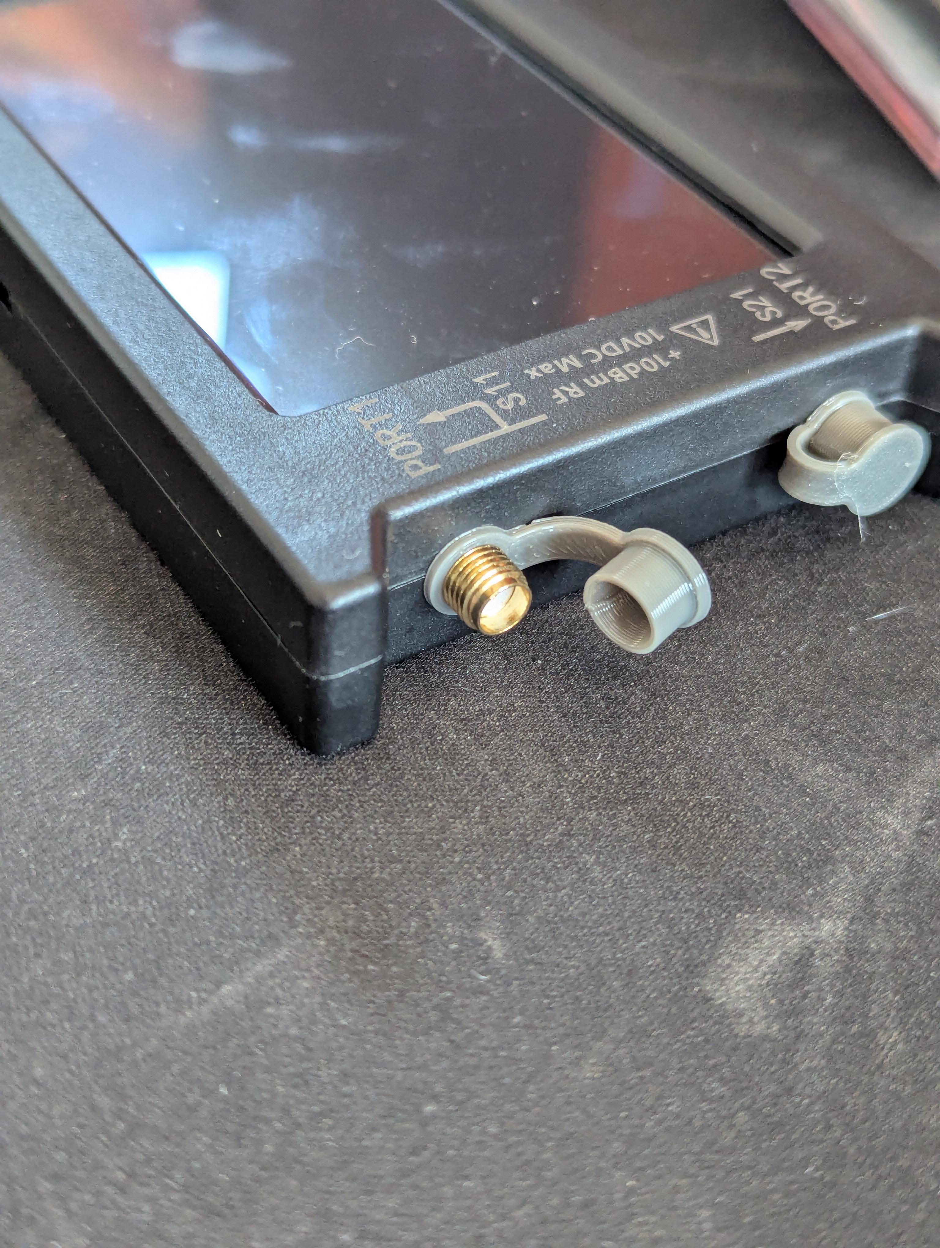 Flexable Captive SMA Connector Cap