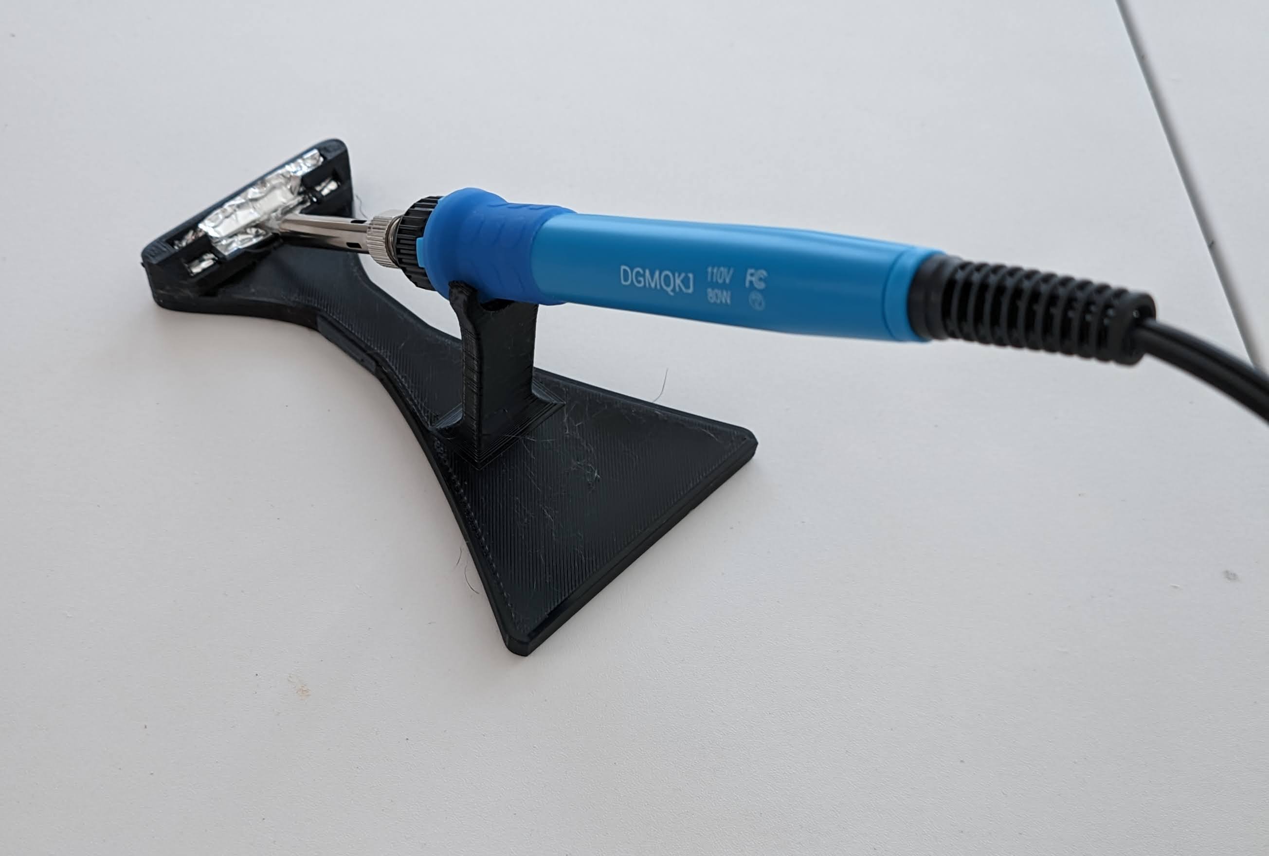 Soldering Iron Holder by RNvK | Download free STL model | Printables.com