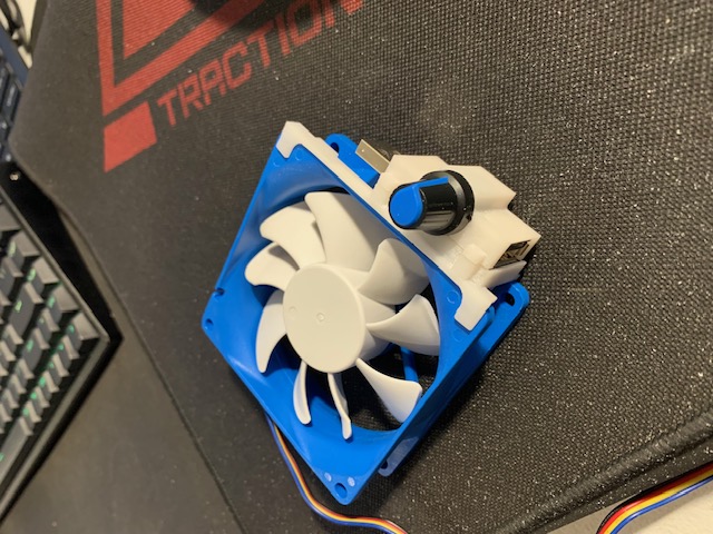 USB fan controller 5v to 12v