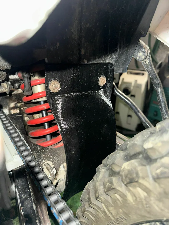 YAMAHA DTR 125 REAR SHOCK GUARD by CNCoperator | Download free STL ...
