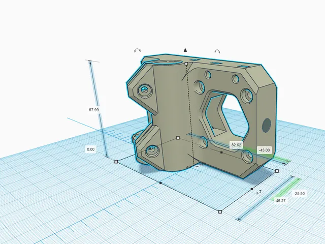 X-Axis revision (with sight-adjustment hole added)