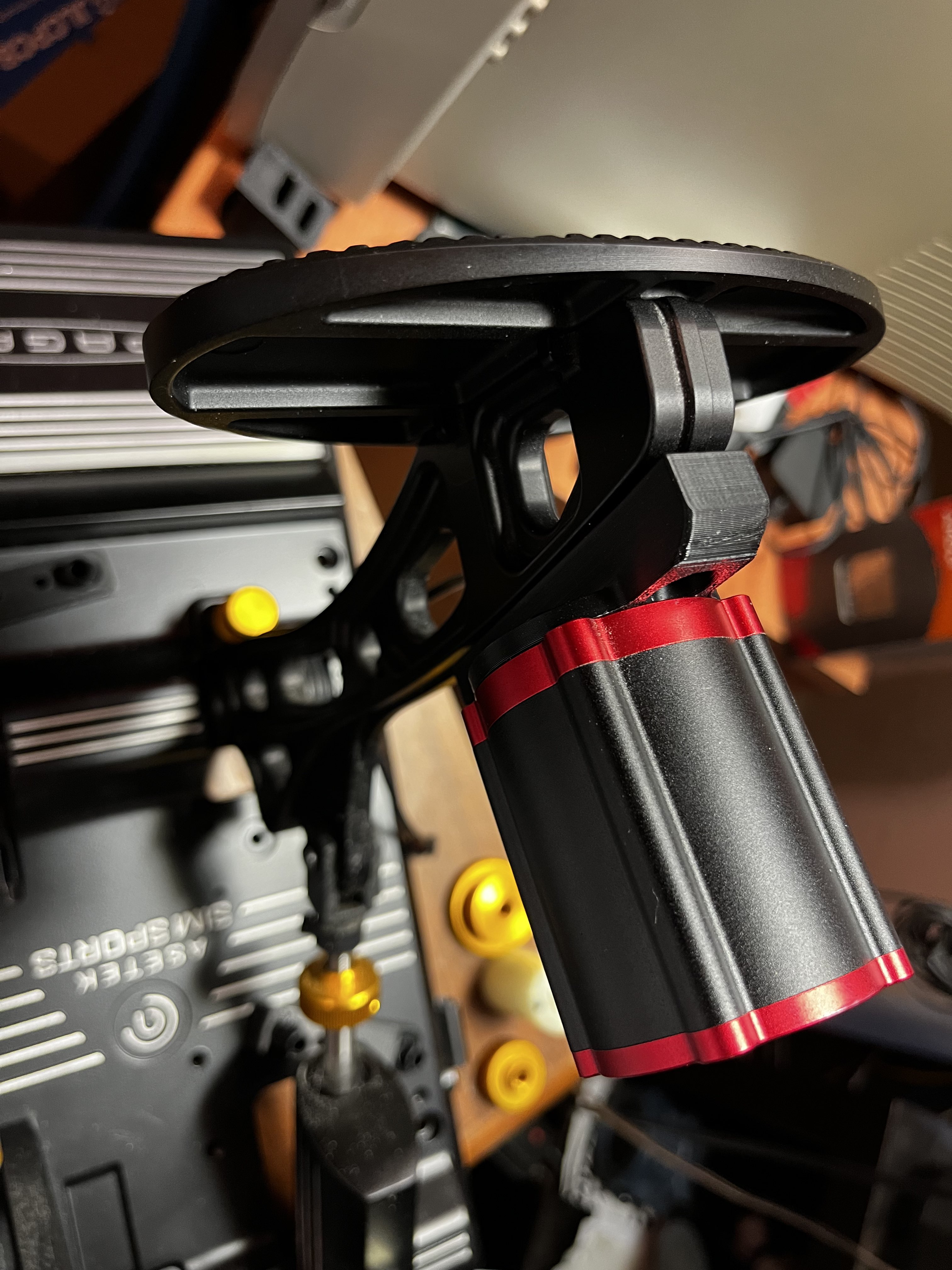 Asetek Pagani Huayra R Pedal - SIMAGIC P-HPR Haptic pedals Support adapta