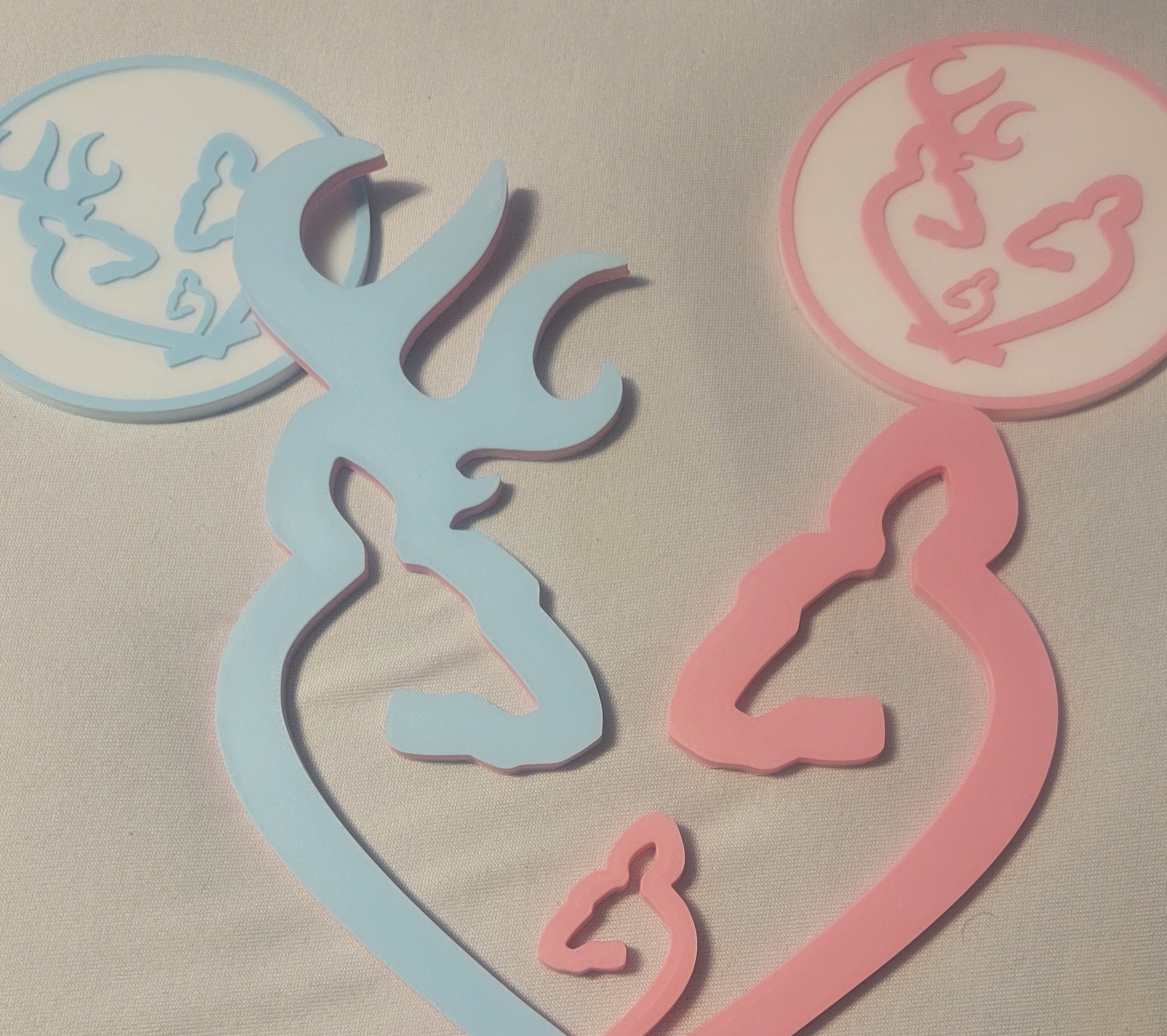Deer Family coasters