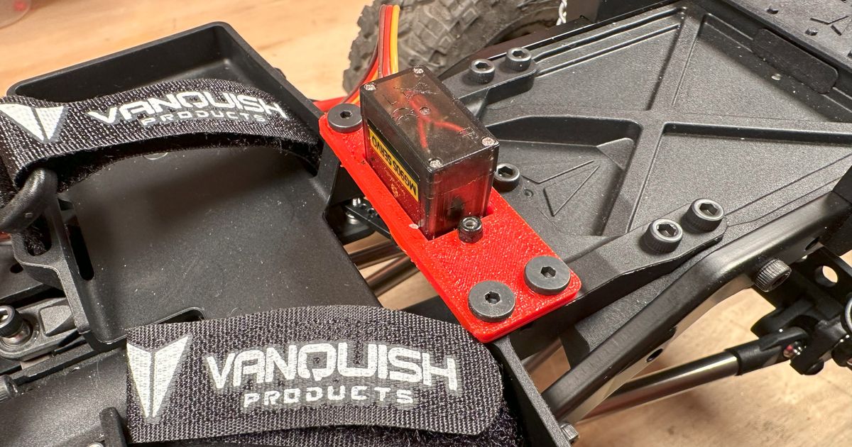 Standard to Micro Servo Adapter MG90S by Bills Workbench Download