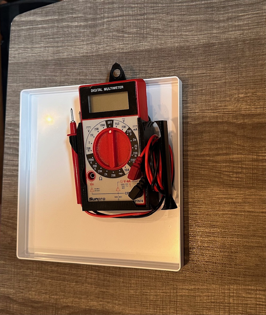 Easy print case for Harbor Freight and Sunpro Multimeters (Voltmeter