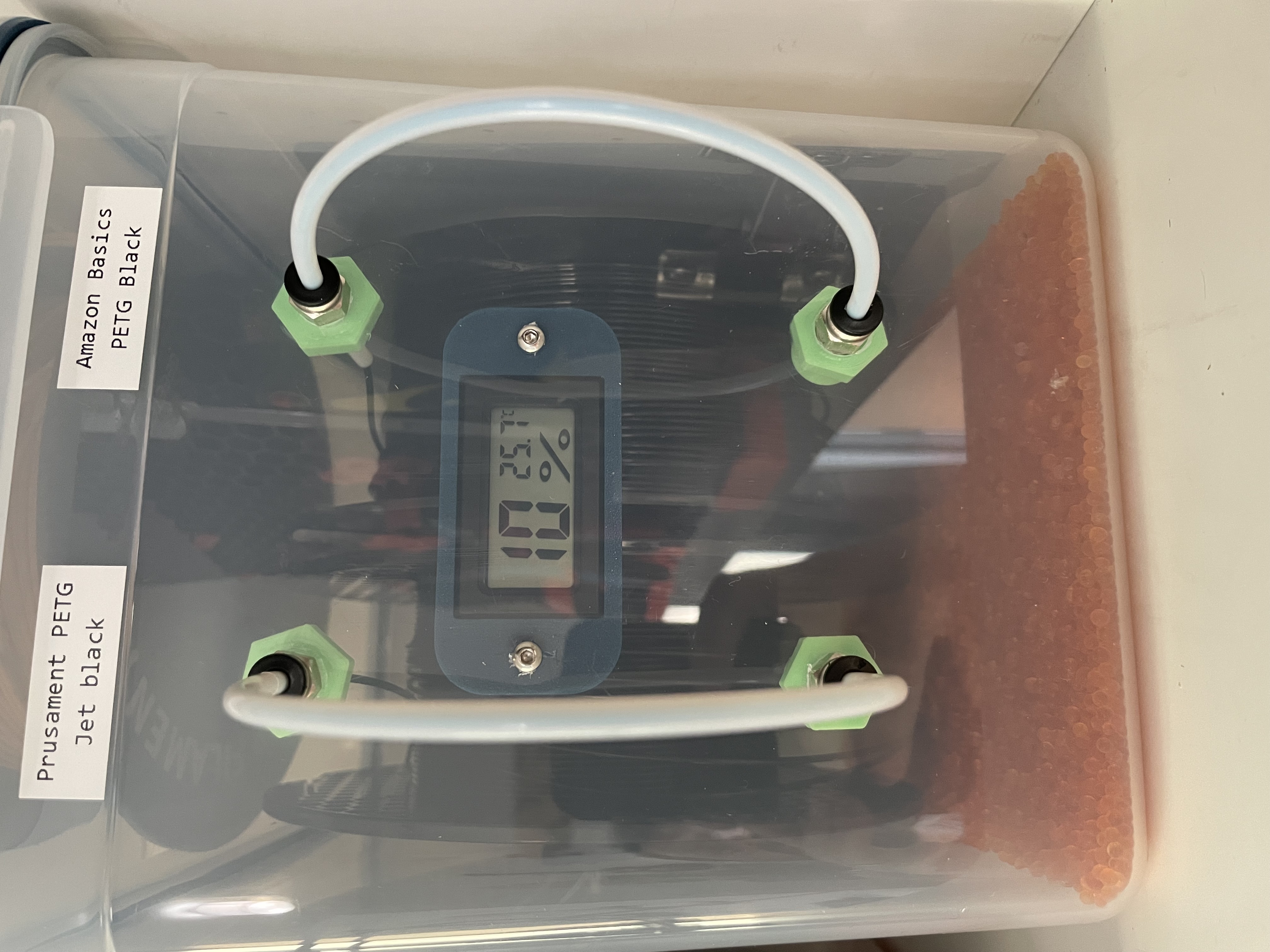 Hygrometer holder for DIY Drybox 3D model thumbnail