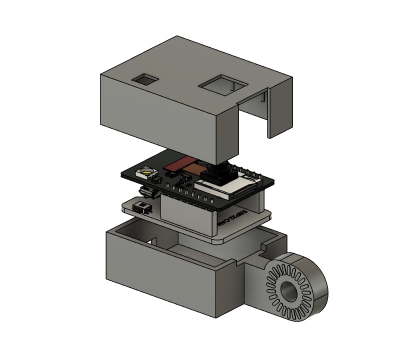 ESP32-cam holder MK3/MK4/MINI by johnyHV | Download free STL model ...