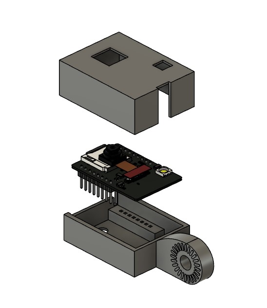 ESP32-cam holder MK3/MK4/MINI by johnyHV | Download free STL model ...