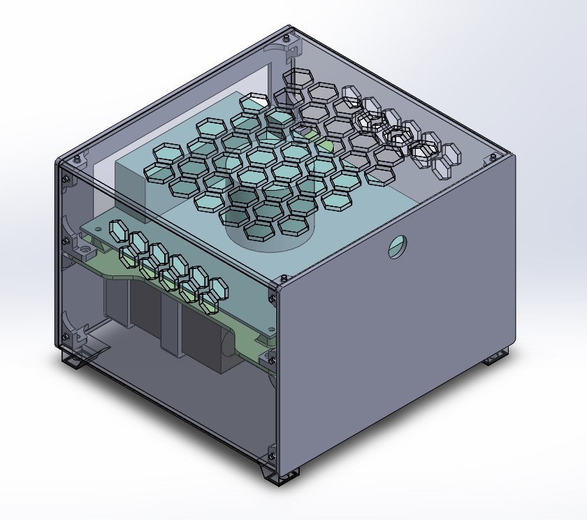 Mini ITX APU pc case