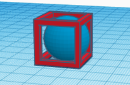 Mysterious Ball in a Cube Fidget