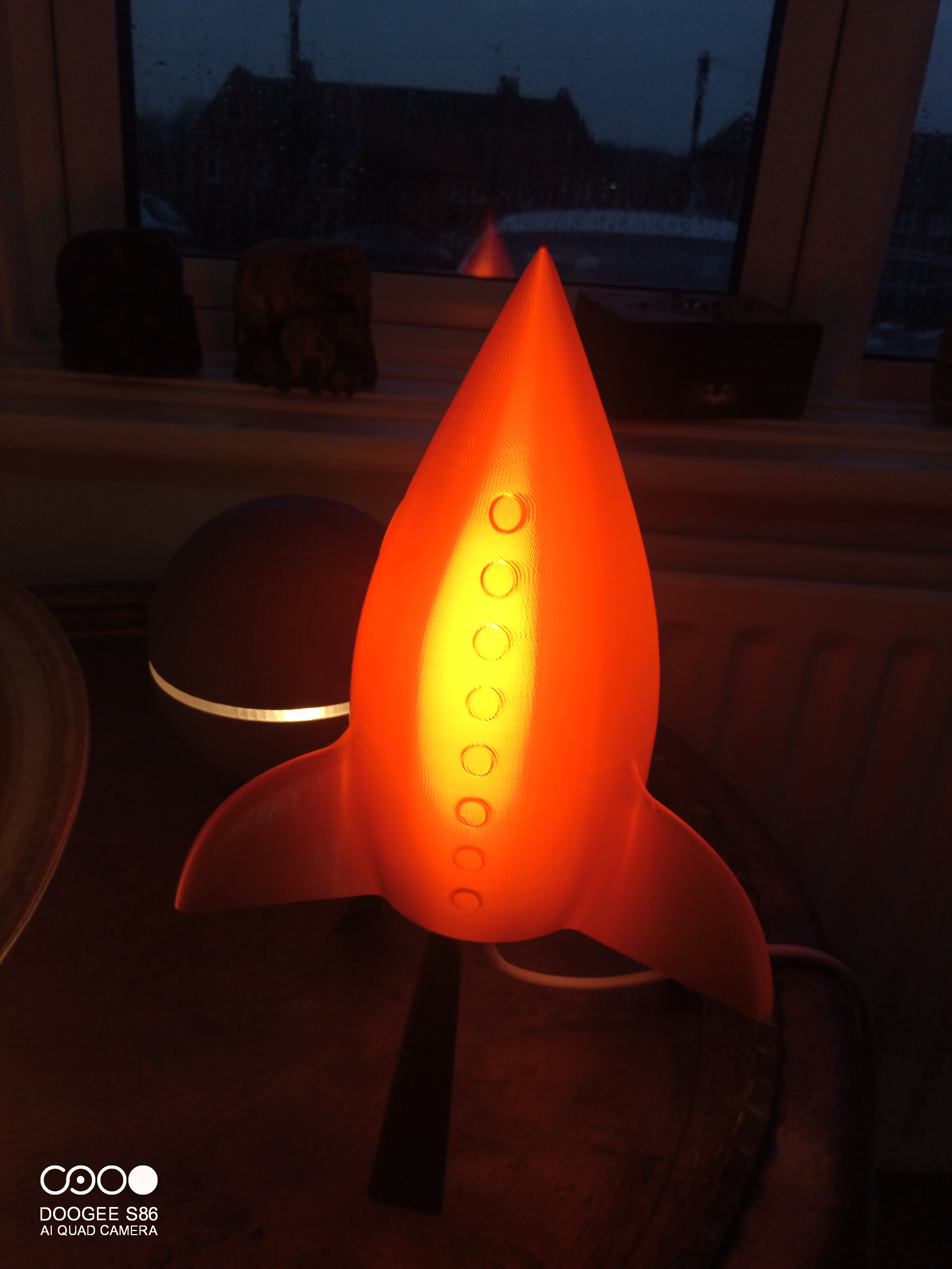 Vase Mode Rocket lamp